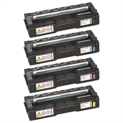 (Compatibile)Toner per Ricoh SP C250 nero 407543 2000 pag