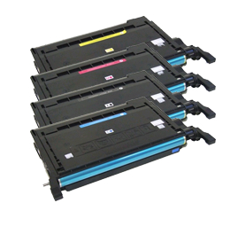 (Compatibile)Toner per Samsung CLP-C660B CLP-610 ciano 5000pag.