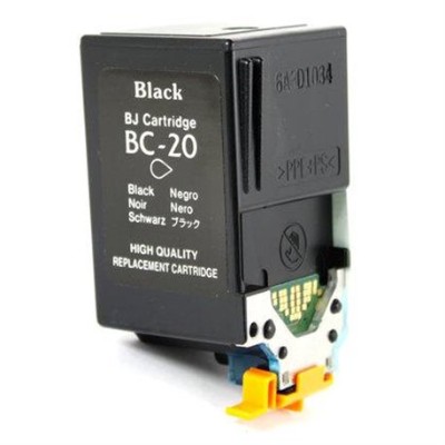 (Compatibile)Cartuccia rigenerata per CANON BC-20 nero 45ML/1000pag.