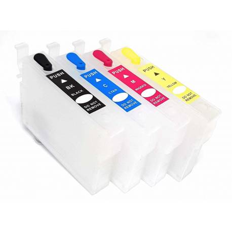 (Compatibile)Cartuccia ricaricabili per Epson T2714 27XL giallo 1100PAG.con chip autoreset