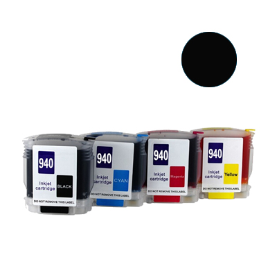 (Compatibile)Cartuccia ricaricabile vuota per HP 940 nero con chip autoreset