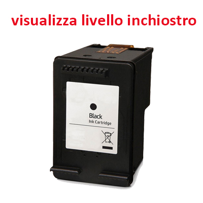 (Compatibile)CC641EE Cartuccia rigenerata per HP 300XL nero alta capacita' visualizza livello inchiostro