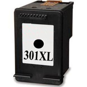 (Compatibile)CH563EE Cartuccia rigenerata per HP 301XL nero visuallizza livello inchiostro 500pag.