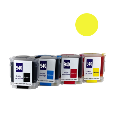 (Compatibile)Cartuccia ricaricabile vuota per HP 940 C4909AE giallo con chip autoreset