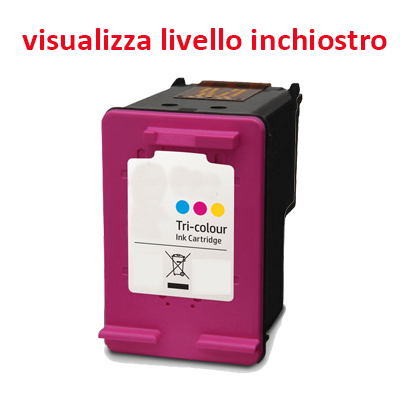 (Compatibile)CC656AE Cartuccia rigenerata per HP 901XL colori 900pag.Visualizza livello inchiostro