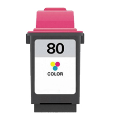 (Compatibile)12A1980 Cartuccia rigenerata per LEXMARK 80 colori 1600pag.