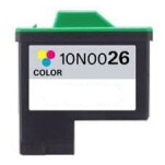 (Compatibile)10N0026 Cartuccia rigenerata per LEXMARK 26 colori 640pag.
