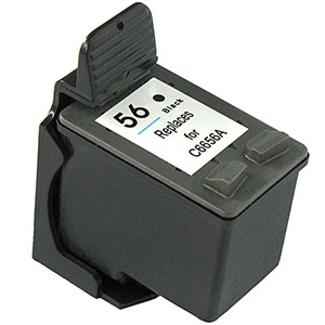 (Compatibile)C6656A Cartuccia rigenerata per HP 56 nero 440pag.