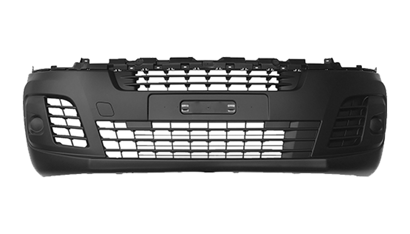 PARAURTI ANTERIORE NERO CON 6 TRACCE SENSORI CON TAPPO GANCIO TRAINO - OPEL - Vivaro 2019 - 1615649280 - 155254050