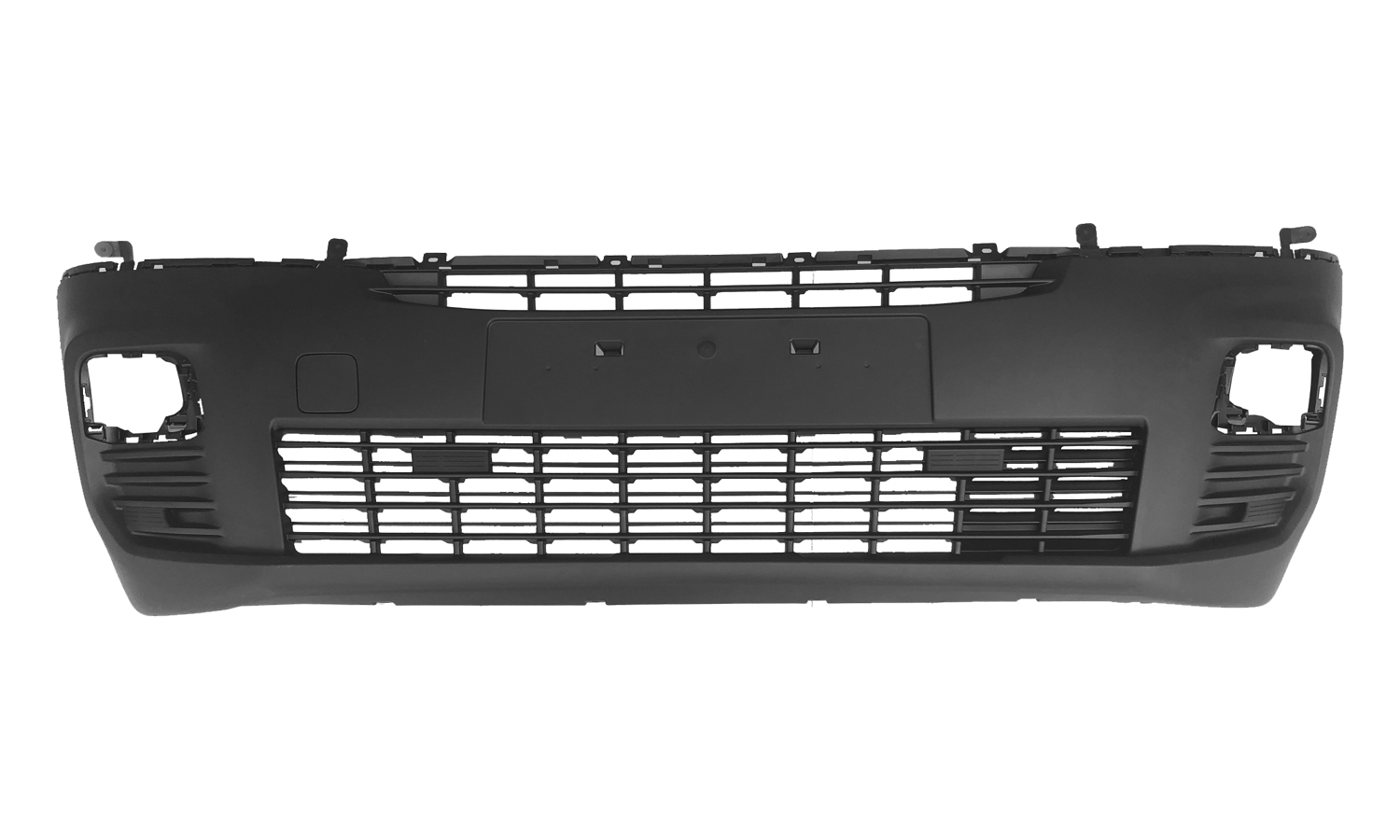 PARAURTI ANTERIORE NERO CON 6 TRACCE SENSORI CON TAPPO GANCIO TRAINO - PEUGEOT - Partner 2019 - 9816765680