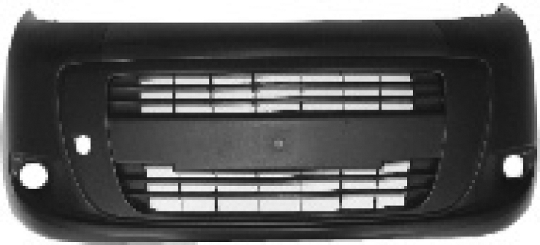 PARAURTI ANTERIORE CON FORI FENDINEBBIA CON FASCIA PRIMER - CITROEN - Nemo-Combi 2007 - 7401PQ - 1609861480