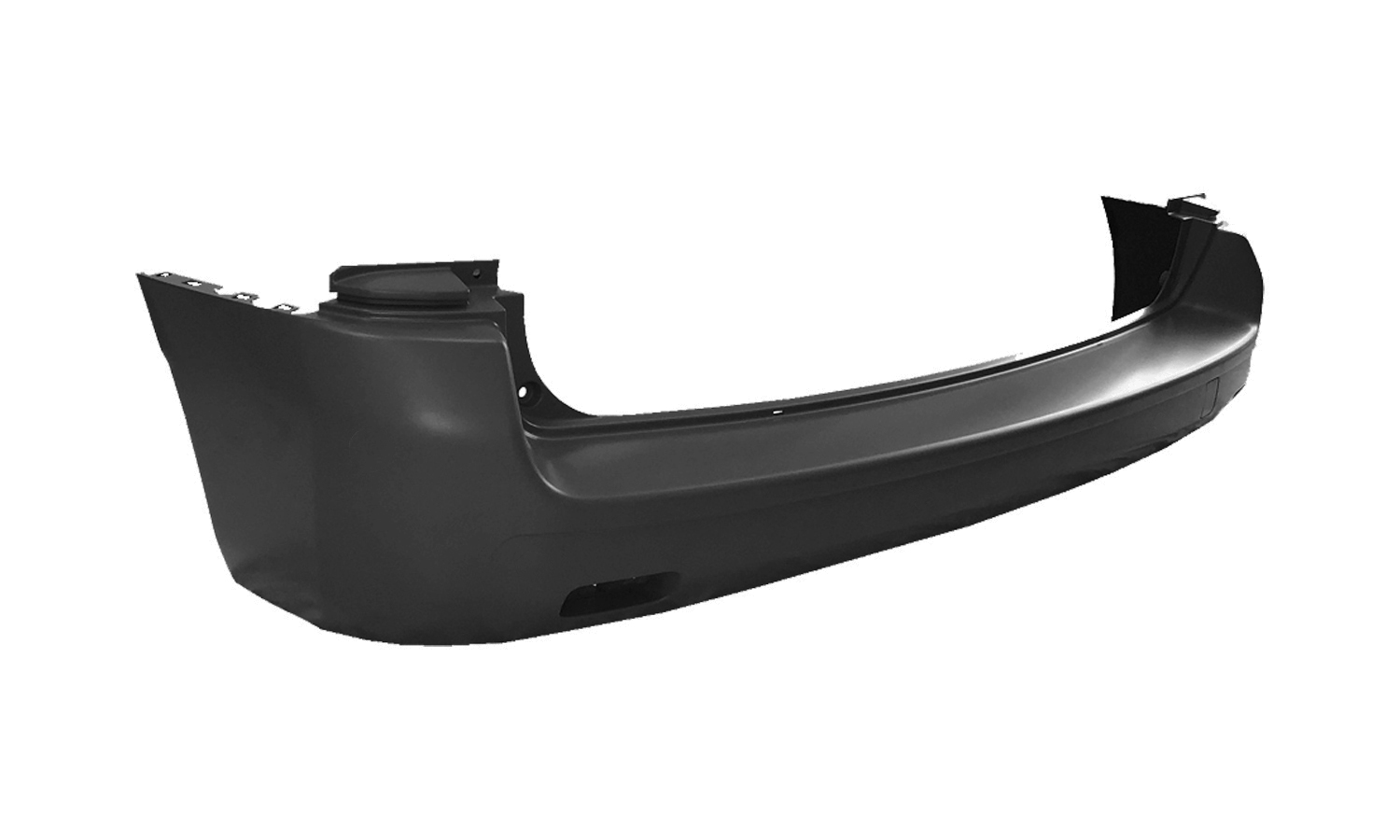 PARAURTI POSTERIORE NERO PASSO CORTO CON 6 TRACCE SENSORI CON TAPPO GANCIO TRAINO - FIAT - Scudo 2022 - 1614328080 - SU001A3231 - 155254031