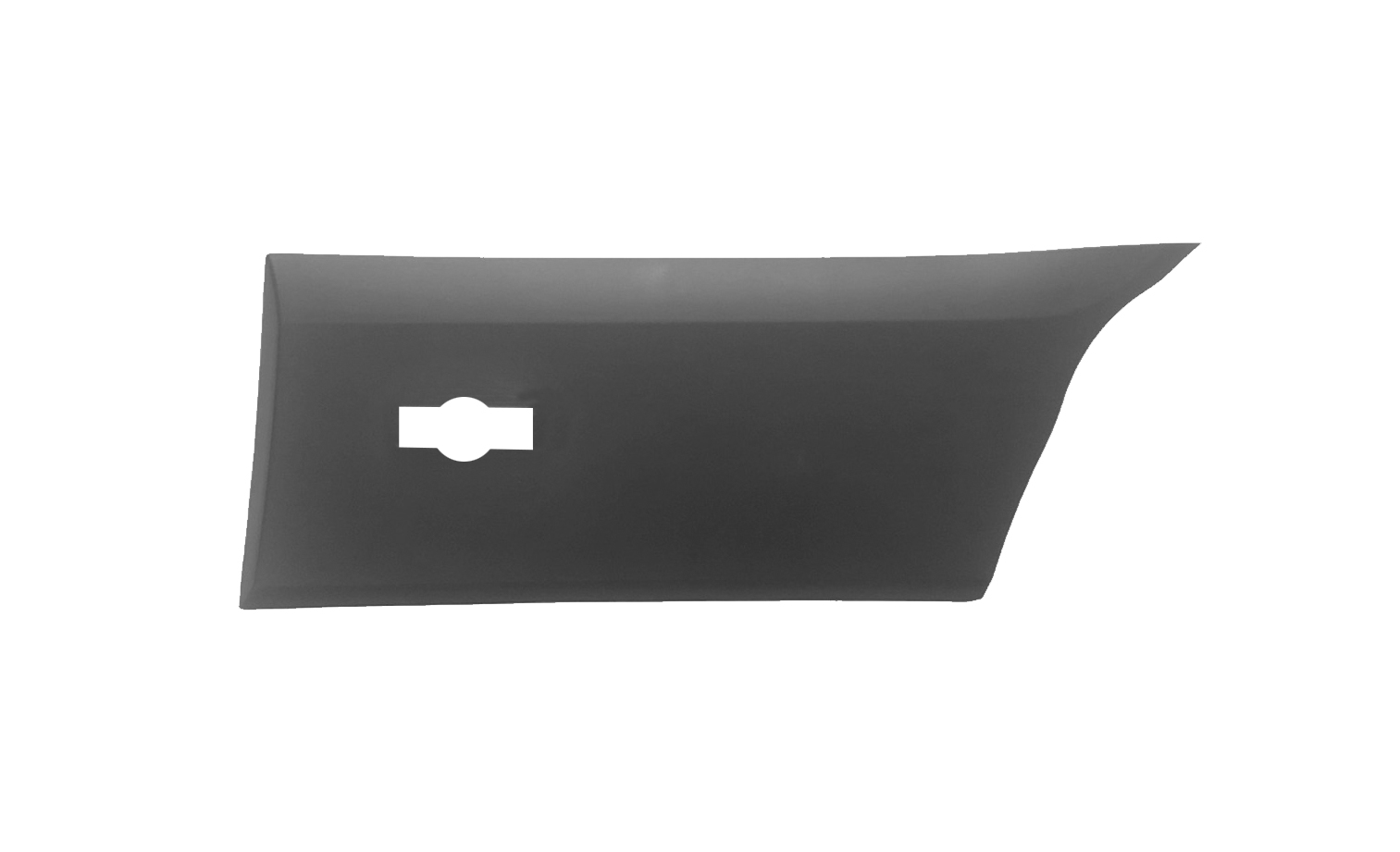 MODANATURA LATERALE POSTERIORE SINISTRA GRIGIA RUOTE GEMELLATE CON FORO LUCE PASSO LUNGO CON CLIP DI MONTAGGIO - FORD - Transit 2014 - 1854498