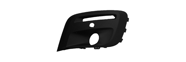 MODANATURA SINISTRA NERA CON FENDINEBBIA CON FORO PARKASSIST - CITROEN - Berlingo 2015 -