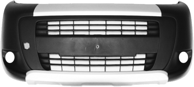 PARAURTI ANTERIORE CON FORI FENDINEBBIA ADVENTURE VERSION - FIAT - Fiorino-Combi 2007 - 735520396
