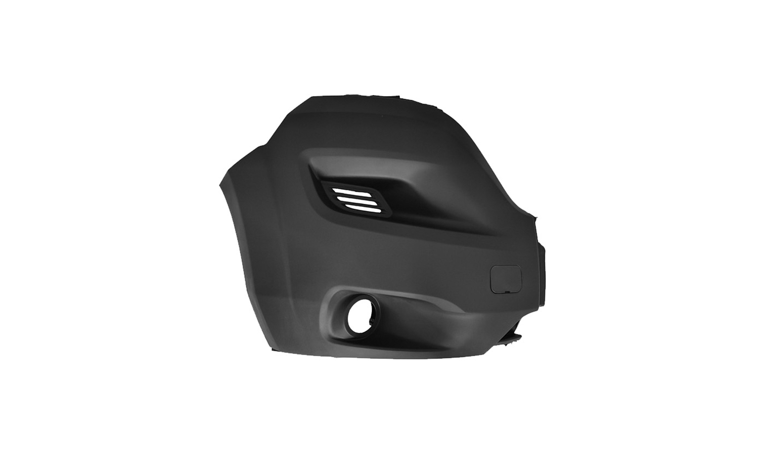 CANTONALE DESTRO NERO CON TAPPO GANCIO TRAINO CON FENDINEBBIA - PEUGEOT - Boxer 2014 - 735684858 - 735749743 - 1637293180