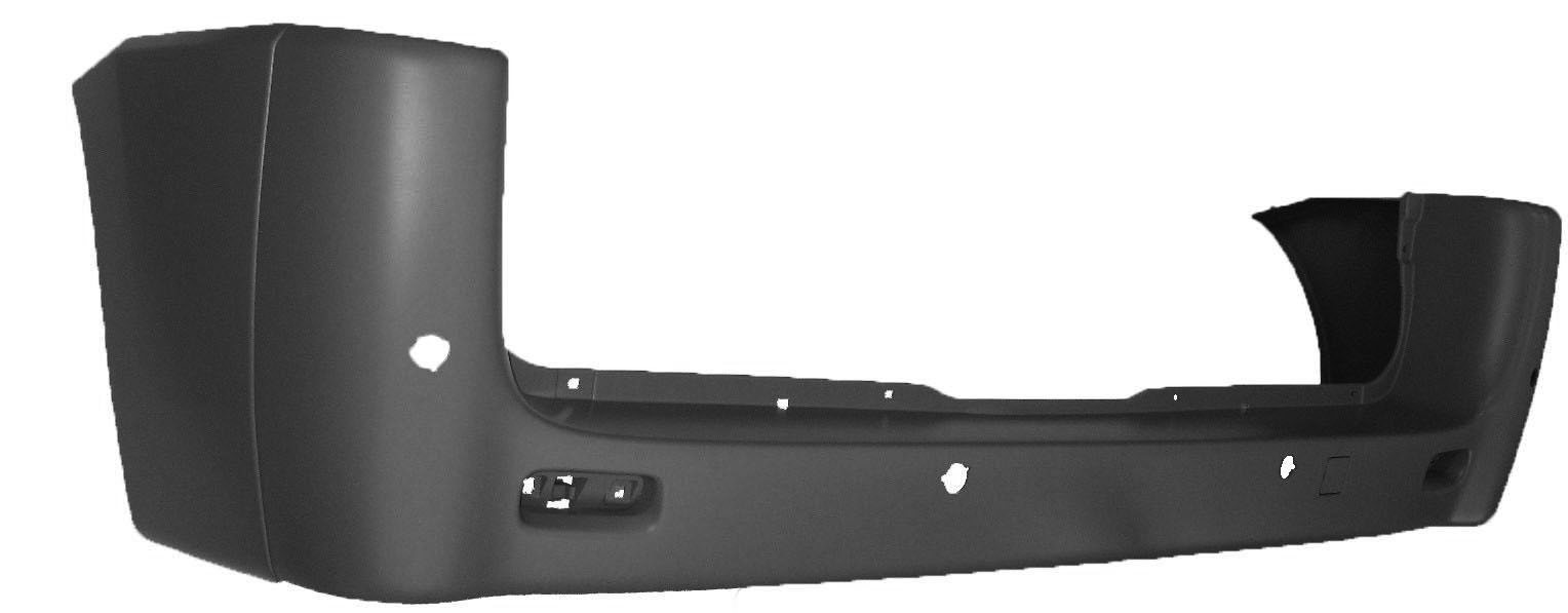 PARAURTI POSTERIORE PRIMER TOTALE PASSO CORTO CON 4 FORI PARKASSIST - PEUGEOT - Expert 2006 - 9467073478 - 7410CT