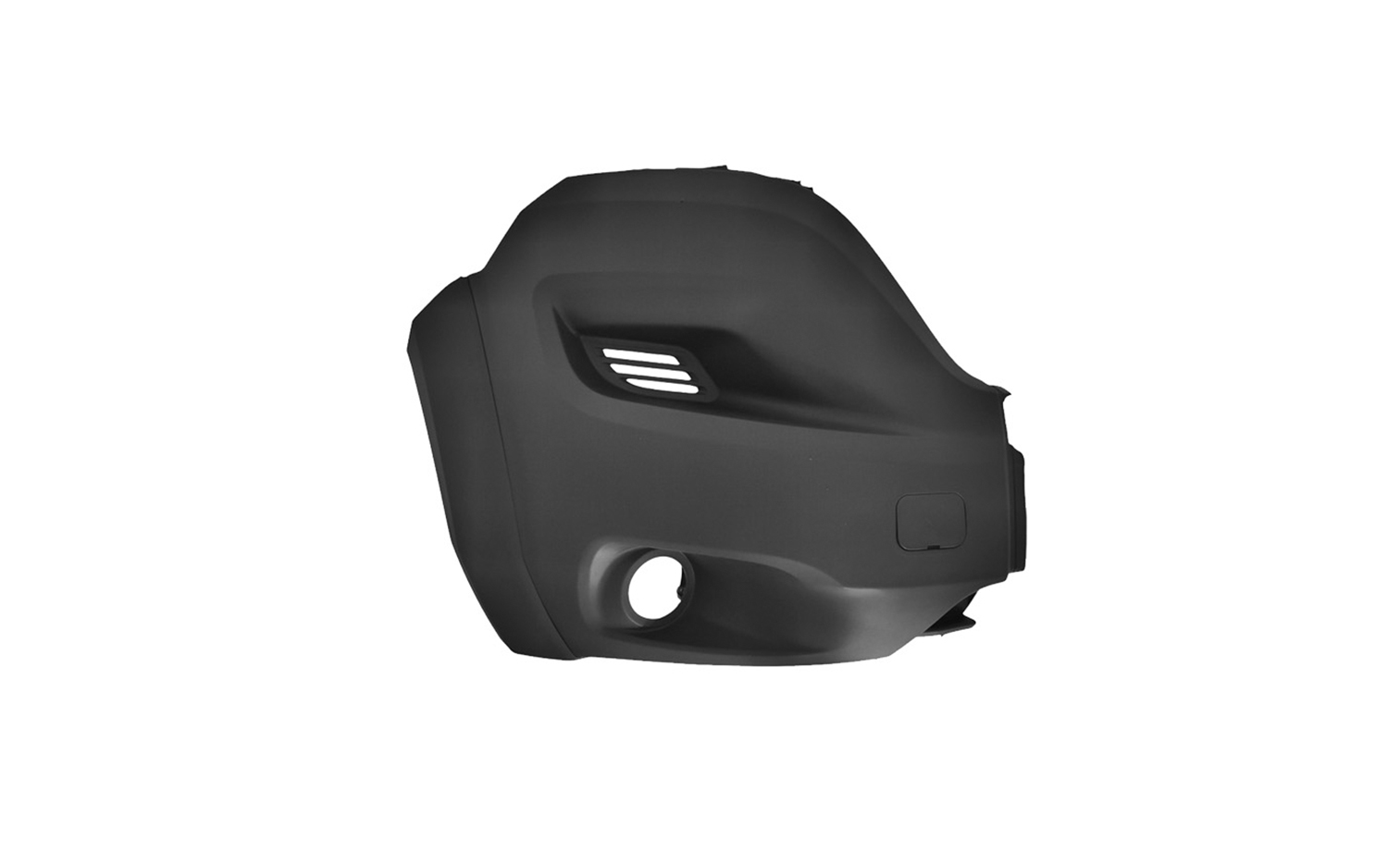 CANTONALE DESTRO NERO CON TAPPO GANCIO TRAINO CON FENDINEBBIA HEAVY - PEUGEOT - Boxer 2014 - 735684859 - 735749744 - 1637293280