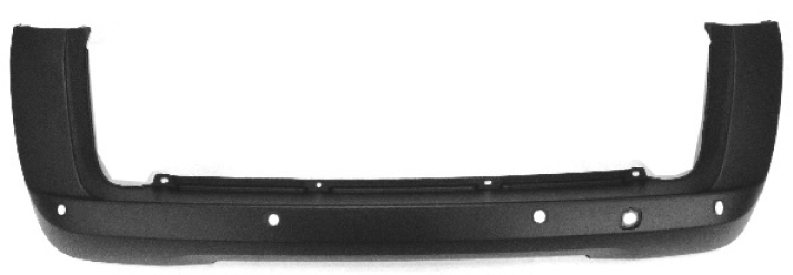 PARAURTI POSTERIORE PORTA BASCULANTE NATURAL POWER CON 4 FORI PARKASSIST - FIAT - Fiorino-Combi 2007 - 735508287 - 735662614