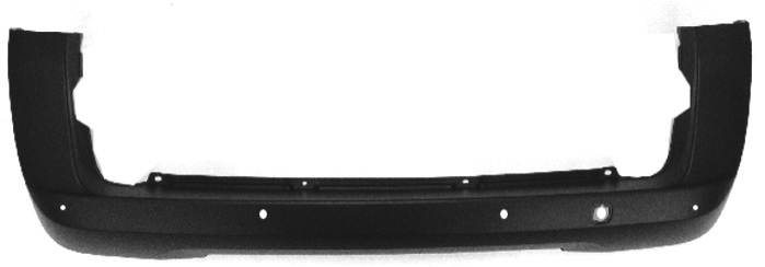 PARAURTI POSTERIORE PORTA BATTENTE CON 4 FORI PARKASSIST - PEUGEOT - Bipper 2007 - 735489457 - 735662616 - 735460494 - 7410GP - 7410JW - 1626193980