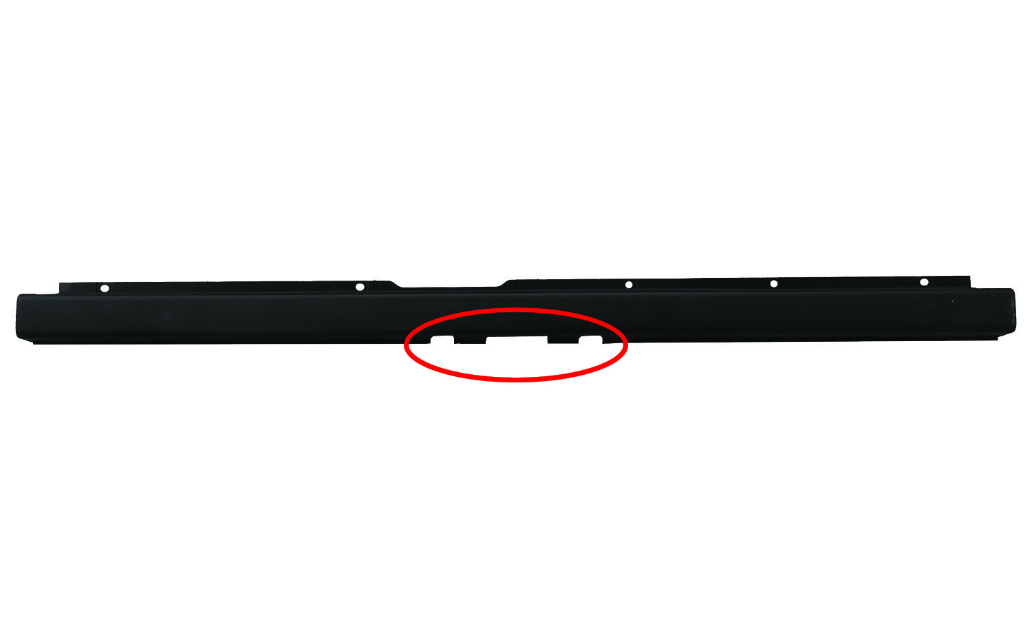 PARAURTI POSTERIORE CENTRALE NERO CON TAGLIO PER GANCIO TRAINO - PEUGEOT - Boxer 2014 - 735685372 - 1637184880