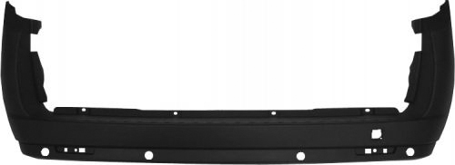 PARAURTI POSTERIORE NERO PORTA BATTENTE NATURAL POWER CON 4 FORI PARKASSIST CON TAPPO GANCIO TRAINO - OPEL - Combo 2012 - 735509144 - 1404484 - 95513291