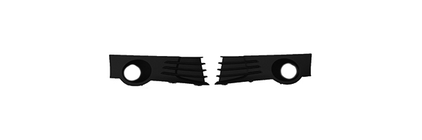 KIT MODANATURE DESTRA-SINISTRA NERO CON FENDINEBBIA - FIAT - Talento - 6000619950