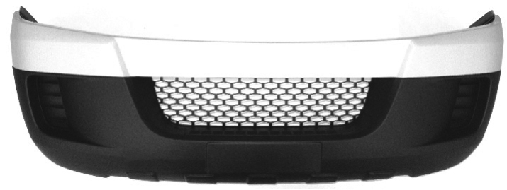 PARAURTI ANTERIORE CON PRIMER CON TAPPO GANCIO TRAINO - IVECO - Daily City 2009 - 5801255055