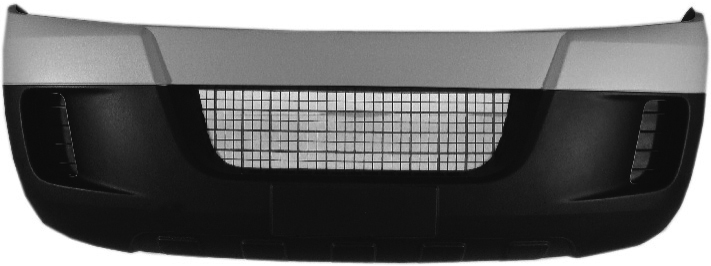 PARAURTI ANTERIORE CON PRIMER CON TAPPO GANCIO TRAINO - IVECO - Daily City 2006 - 3802743 - 5801255055