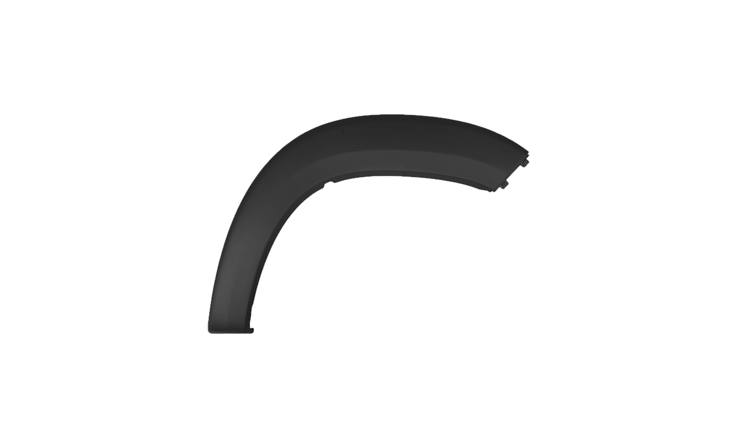 MODANATURA SINISTRA PASSARUOTA NERA CON CLIP DI MONTAGGIO SENZA BIADESIVO - PEUGEOT - Boxer 2014 - 735684321 - 735774426
