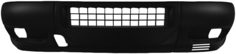 PARAURTI ANTERIORE NERO CON FORI FENDINEBBIA - IVECO - Daily City 2000-2006 - 504099353 - 2997493
