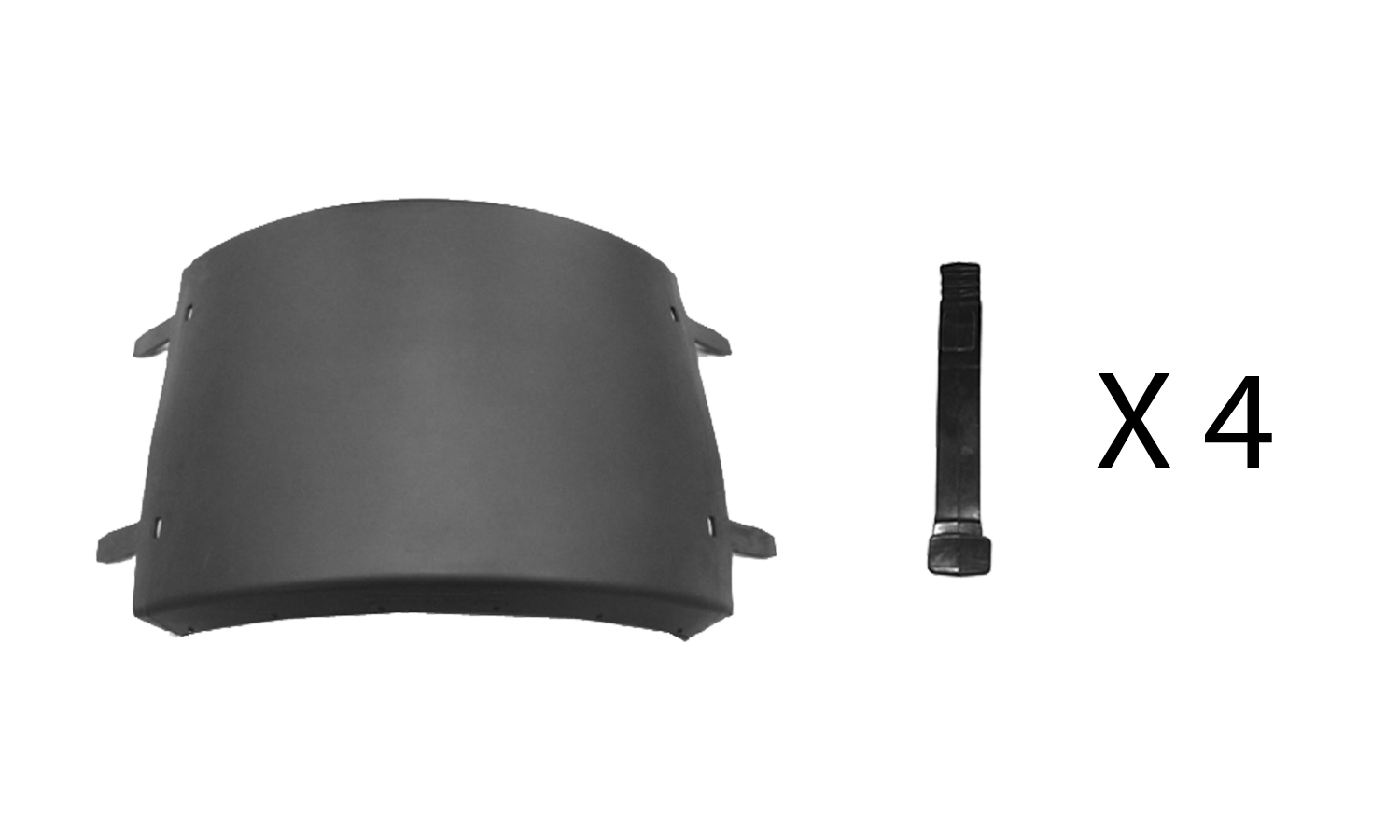 PARAFANGO SUPERIORE CON KIT TIRANTI 200.00500 - Marca - Eurotech - 2997166 - 41032400