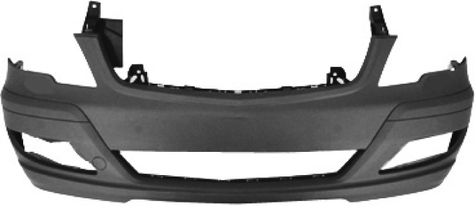 PARAURTI ANTERIORE CON PRIMER CON 4 TRACCE SENSORI CON TAPPO GANCIO TRAINO - MERCEDES - Viano 2009 - A63988505259999