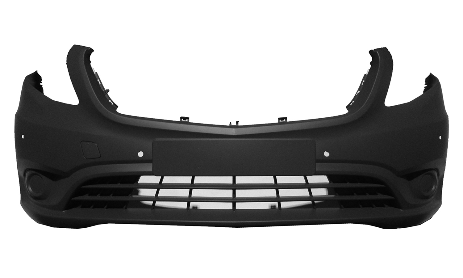 PARAURTI ANTERIORE CON PRIMER LISCIO PARK ASSIST (6 PORTASENSORI) CON TAPPO GANCIO TRAINO - MERCEDES - Vito 2015 - A44788509259999