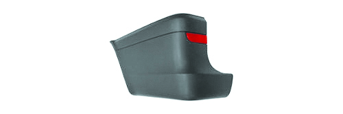 CANTONALE POSTERIORE SINISTRO PASSO LUNGO GRIGIO CHIARO CON CATADIOTTRO - MERCEDES - Vito 2009 - A63988016719B51