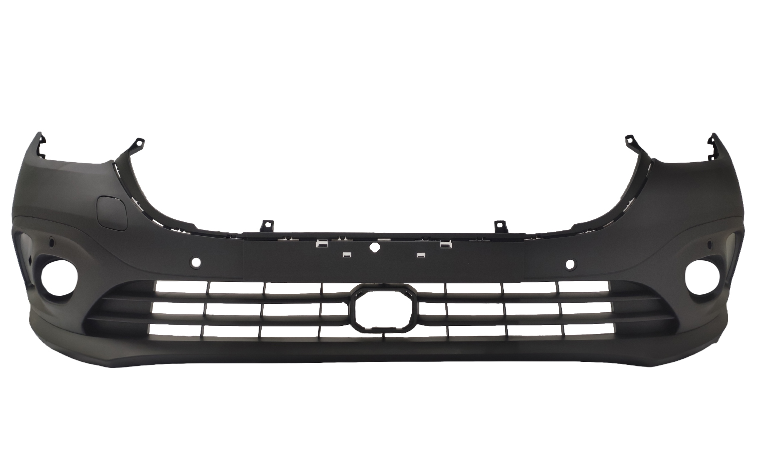 PARAURTI ANTERIORE NERO CON TAPPO GANCIO TRAINO CON FENDINEBBIA CON PARKASSIST (6 PORTASENSORI) - MERCEDES - Citan Van 2021 - A4208851901