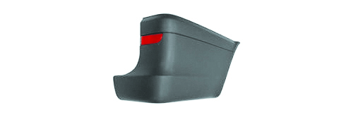 CANTONALE POSTERIORE DESTRO PASSO LUNGO GRIGIO CHIARO CON CATADIOTTRO - MERCEDES - Vito 2009 - A63988017719B51