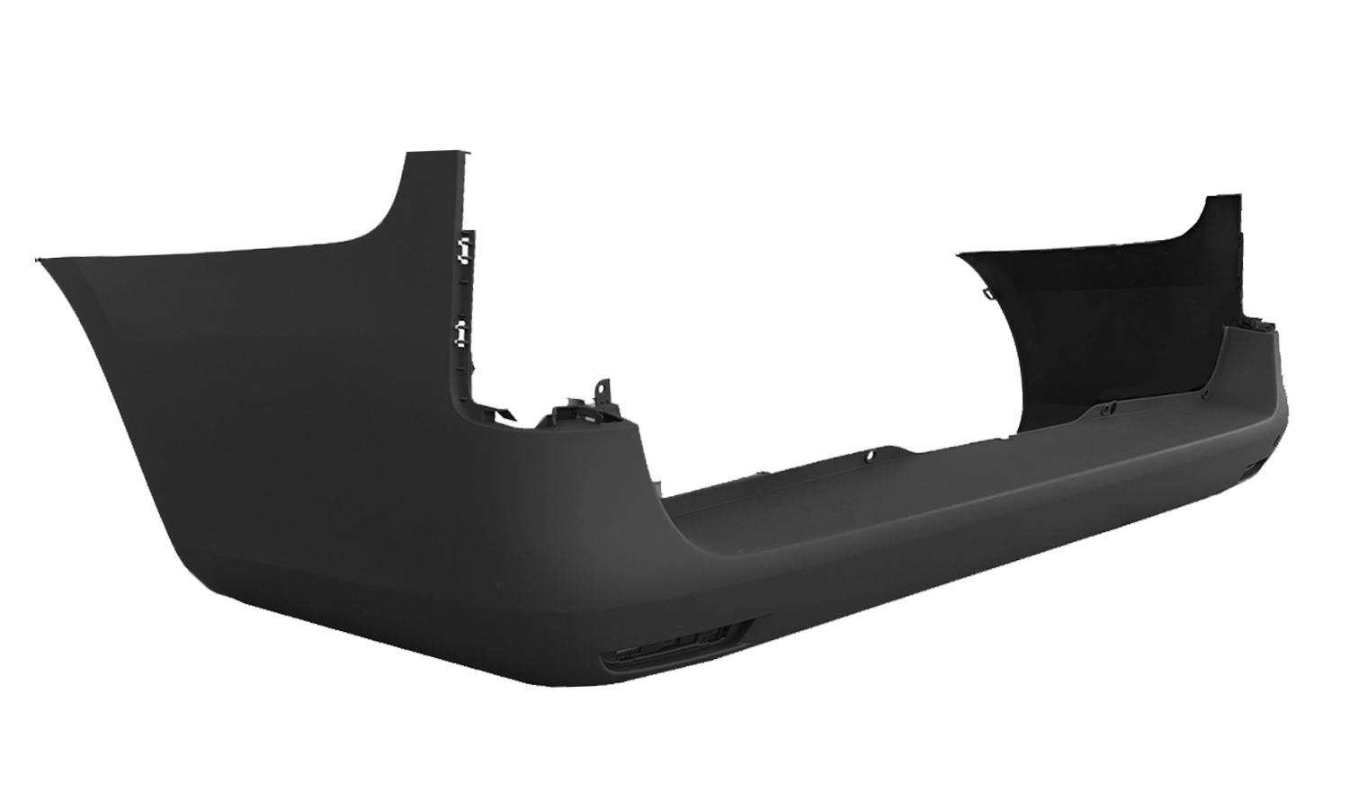 PARAURTI POSTERIORE PASSO LUNGO GRIGIO CON STAFFE ANGOLO MORTO - MERCEDES - Vito 2015 - A44788028009B51