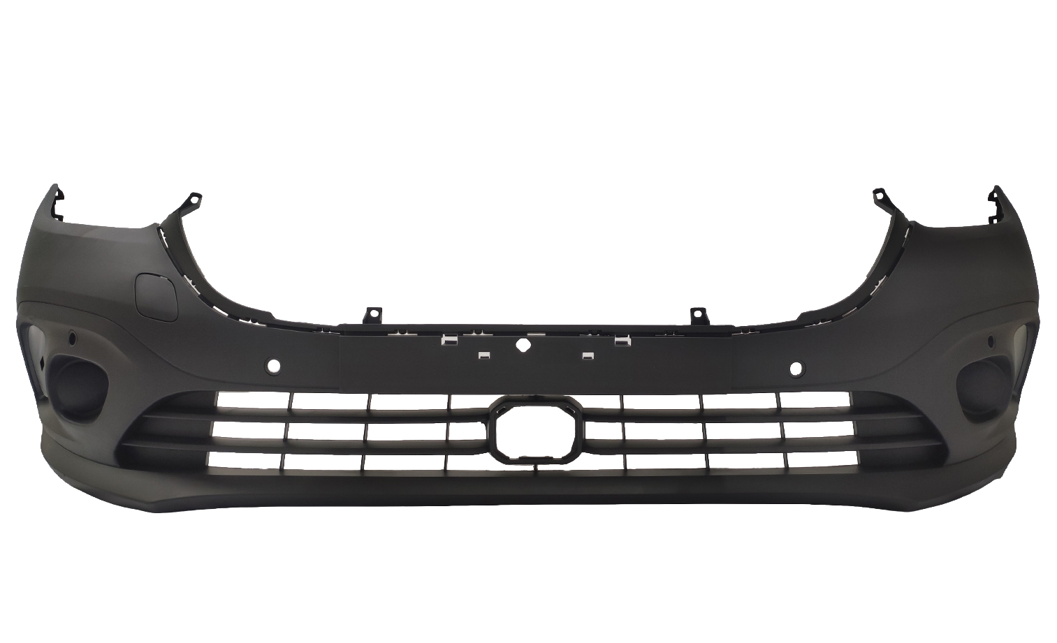 PARAURTI ANTERIORE NERO CON PARK ASSIST (6 PORTASENSORI) CON TAPPO GANCIO TRAINO - MERCEDES - Citan Van 2021 - A4208851801