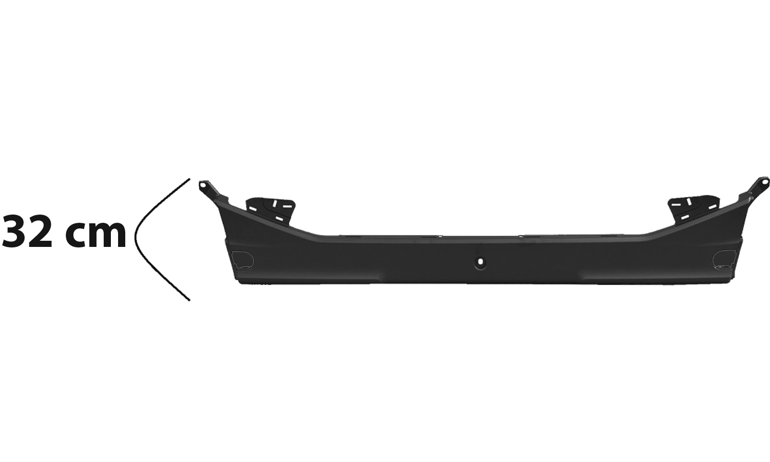 PARAURTI CENTRALE BASSO 32 cm - SCANIA - Serie R-S 2017 - 2311420