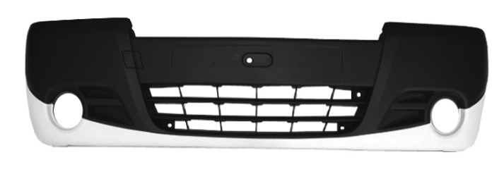 PARAURTI ANTERIORE CON FORI FENDINEBBIA CON PRIMER (ADATTABILECOMPLETO DI SPOILER) - OPEL - Vivaro 2006 - 4416745 - 4416746