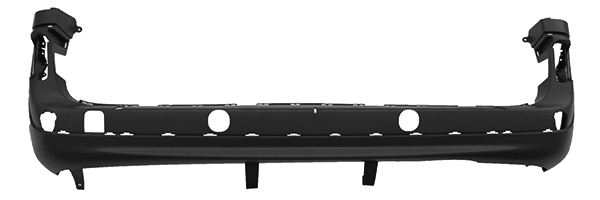 PARAURTI POSTERIORE CON PRIMER PREDISPOSTO MODANATURA - RENAULT - Kangoo 2006 - 7701478197 - 4158800140