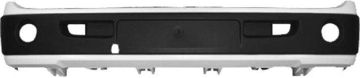 PARAURTI ANTERIORE CON FORI FENDINEBBIA VERNICIATO BIANCO - RENAULT - Maxity - 5001873483