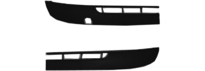 KIT MODANATURA ANTERIORE DESTRO-SINISTRO - RENAULT - Kangoo 2006 - 7701478132