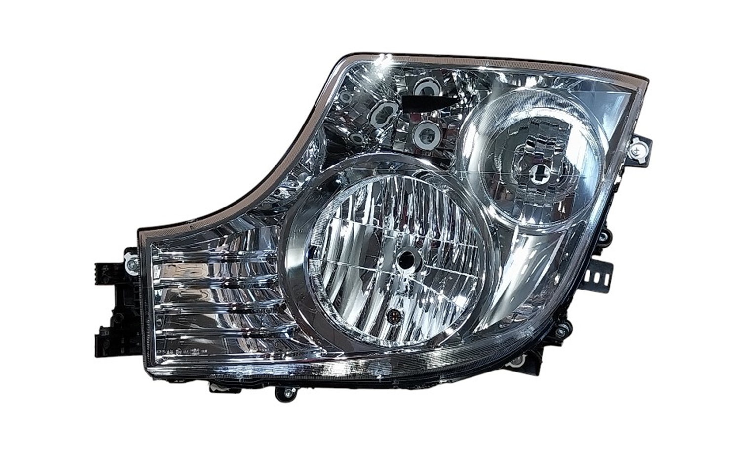 PROIETTORE SINISTRO MANUALE H7 - H1 - P21W - W5W CONNETTORE 5 PIN ECONOMY QUALITY - MERCEDES - Actros MP4 Cabina Stretta - 9608200239