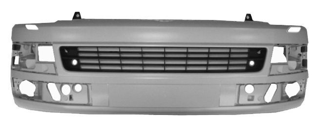 PARAURTI ANTERIORE CON PRIMER PREDISPOSTO MODANATURA CROMATA CON LAVAFARI - VOLKSWAGEN - Caravelle 2012 - 7E5807217EGRU