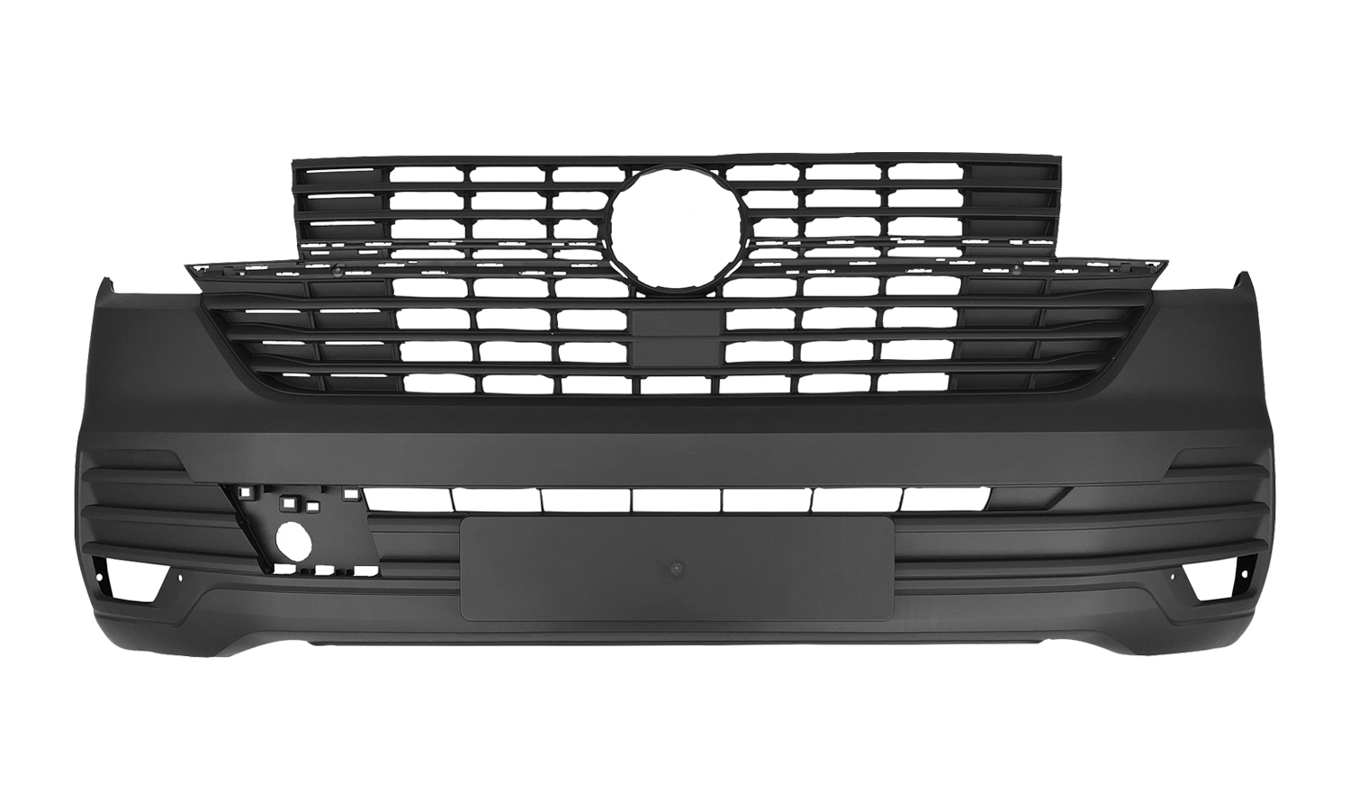 PARAURTI ANTERIORE NERO CON 4 TRACCE SENSORI - VOLKSWAGEN - Transporter T6.1 2019 - 7LA8072179B9