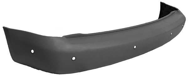 PARAURTI POSTERIORE CON PRIMER PASSO CORTO ASSISTENZA PARCHEGGIO ATTIVA 6 SENSORI (6 PORTASENSORI) - VOLKSWAGEN - Caddy Van Kombi 2009 -