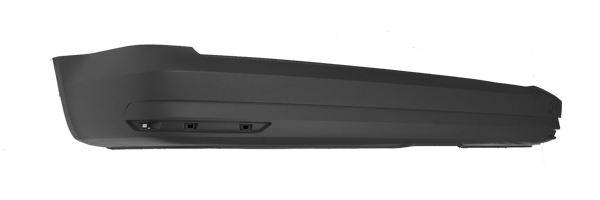 PARAURTI POSTERIORE NERO PASSO LUNGO CON 6 TRACCE SENSORI CON TAPPO GANCIO TRAINO - VOLKSWAGEN - Caddy 2015 - 2K5807417C9B9