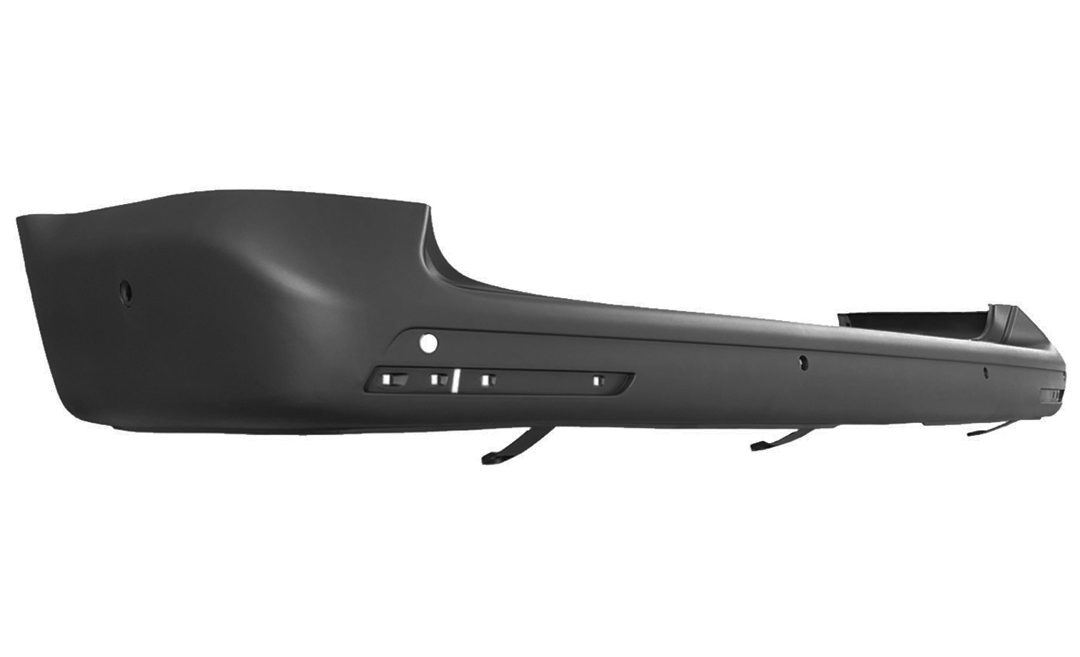 PARAURTI POSTERIORE NERO PORTA BATTENTE CON PARKASSIST E ANGOLO MORTO (6 PORTASENSORI) - VOLKSWAGEN - Transporter T5 2012 - 7LA807417K9B9